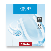 Таблетки для мытья посуды в ПММ UltraTabs All in 1 GS CL 0607 T 60 шт. Miele купить в #REGION_NAME_DECLINE_PP# | Всегда в наличии! | Артикул 12737680 | Официальный сайт