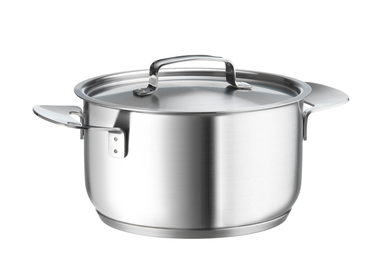 Кастрюля All Steel 24 см 6 л KMKT 2460-2 Miele купить в Томске | Всегда в наличии! | Артикул 11945230 | Официальный сайт