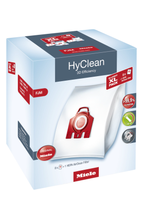 Комплект мешков пылесборников Allergy XL Pack 2 HyClean FJM + фильтр HA 50 Miele купить в Томске | Всегда в наличии! | Артикул 10632910 | Официальный сайт