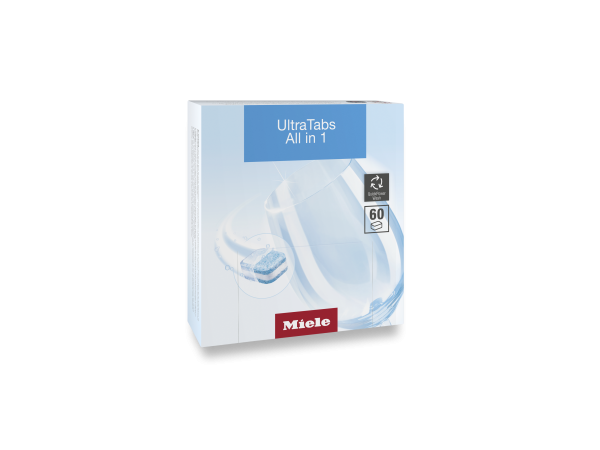 Таблетки для мытья посуды в ПММ UltraTabs All in 1 GS CL 0607 T 60 шт. Miele купить в #REGION_NAME_DECLINE_PP# | Всегда в наличии! | Артикул 12737680 | Официальный сайт